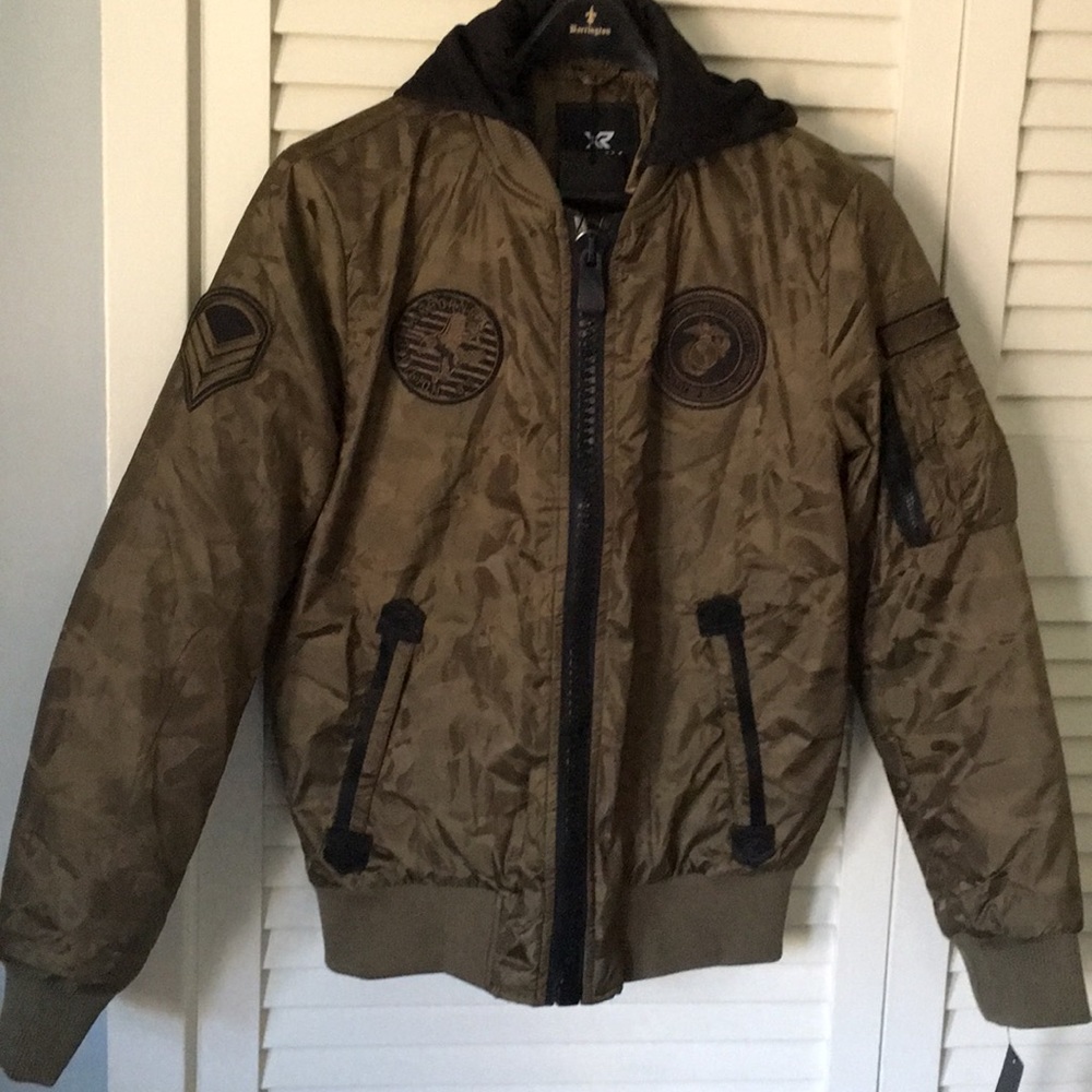 XRay Jeans Men’s Camouflage Jacket Size M